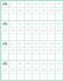 声母:m
