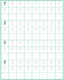 声母:f