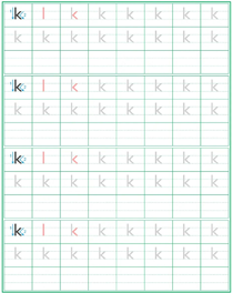 声母:k