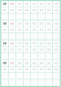 声母:w