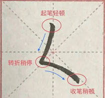 笔画认知:撇点