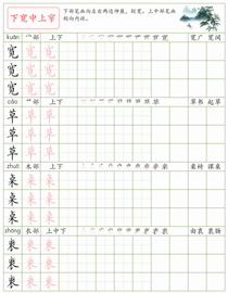 常见结构训练(35):下宽中上窄