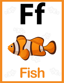 认识字母:F