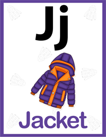 认识字母:J