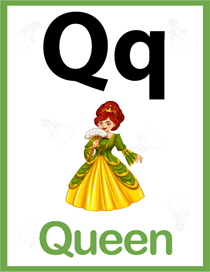 认识字母:Q