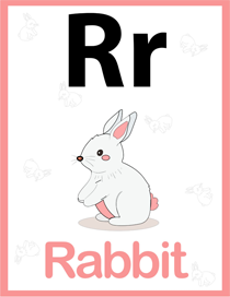认识字母:R