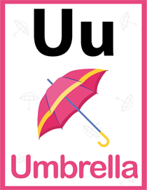 认识字母:U