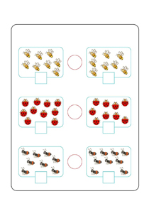 大小比较:1-10(5)