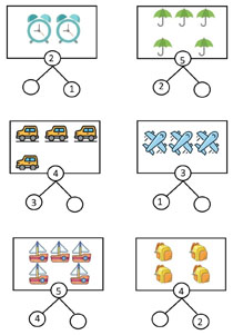 数字分解:1-10图示分解(1)