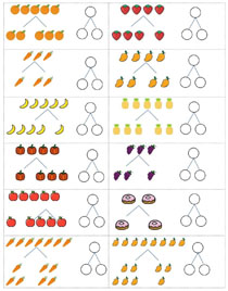 数字分解:1-10图示分解(9)