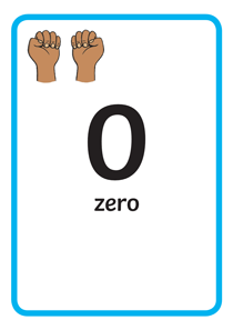 认识数字:0
